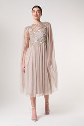Clara Embellished Midi Dress