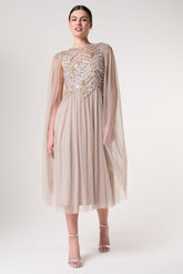 Clara Embellished Midi Dress