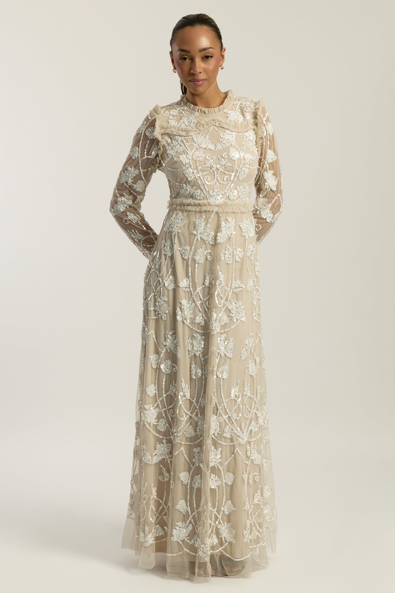 Elowen Embellished Maxi Dress Frock and Frill Elowen Embellished Maxi Dress Frock and Frill