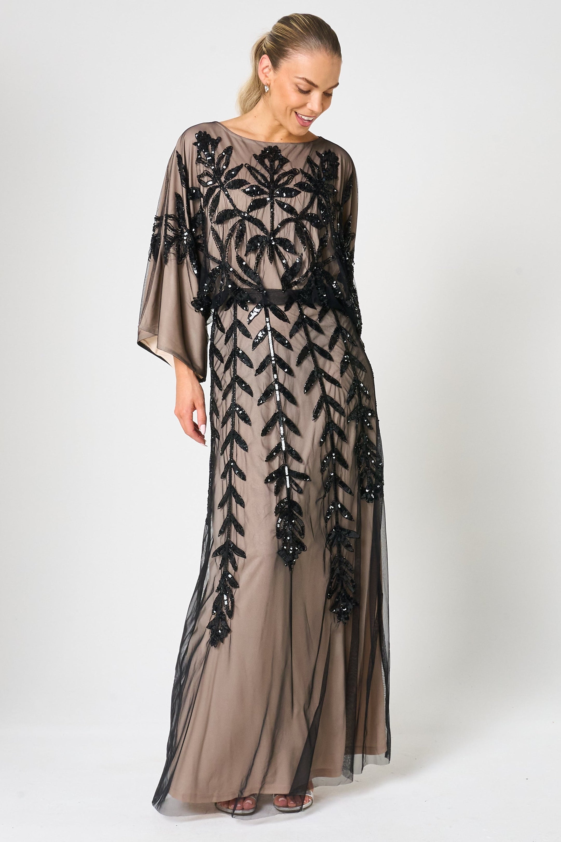 Elva Sequin Maxi Dress Frock and Frill Elva Sequin Maxi Dress Frock and Frill
