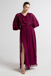 Leya Embellished Maxi Dress