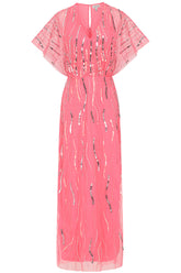 Mabel Embellished Maxi Dress - Strawberry Pink