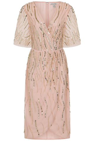 Addison Sequin Midi Dress – Frock and Frill