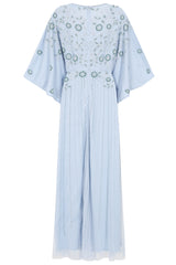 Airlie Blue Embellished Maxi Dress