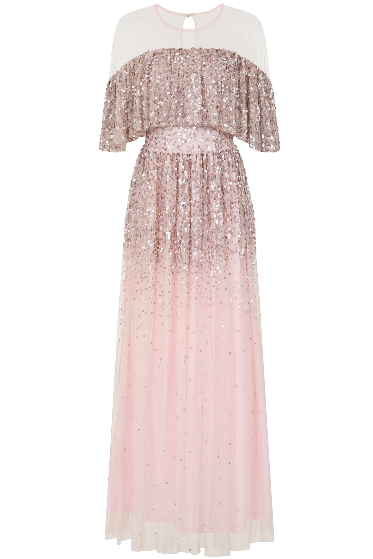 Beverly Blush Sequin Maxi Dress