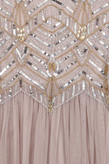 Clara Embellished Midi Dress