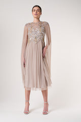 Clara Embellished Midi Dress