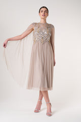 Clara Embellished Midi Dress