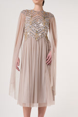 Clara Embellished Midi Dress
