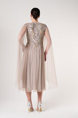 Clara Embellished Midi Dress