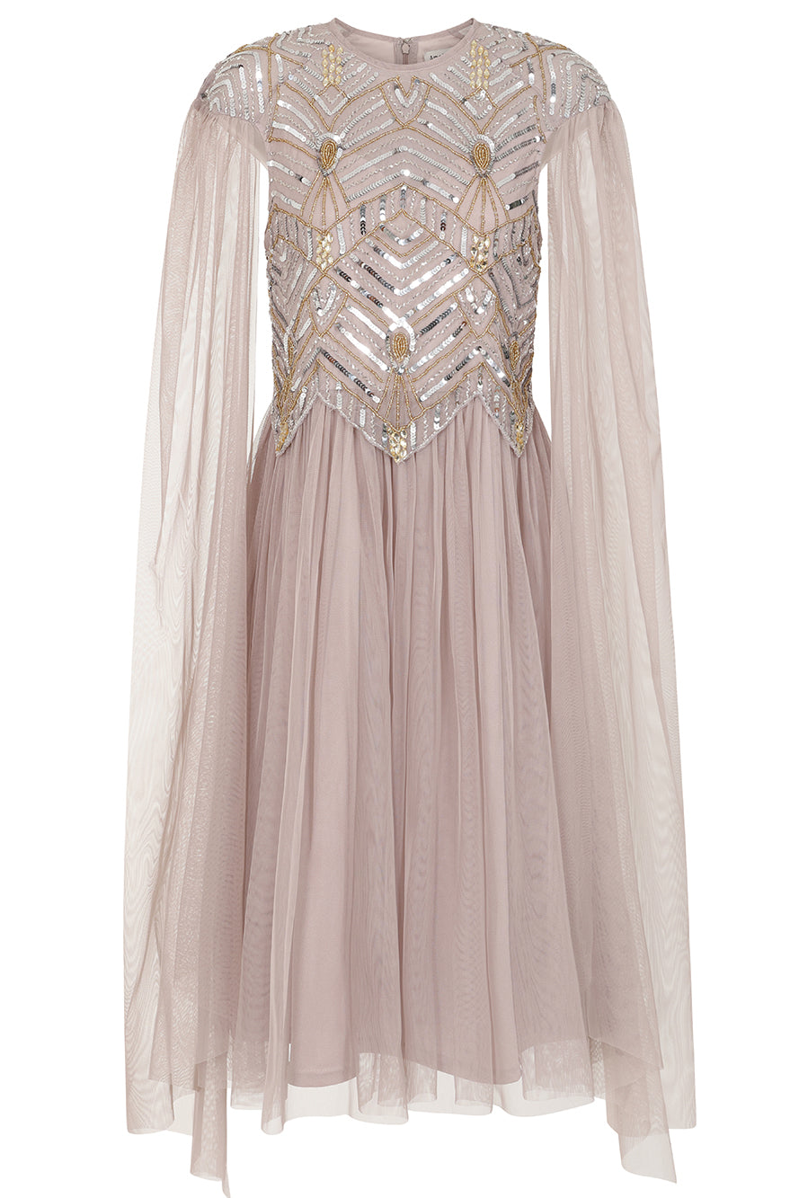Clara Embellished Midi Dress