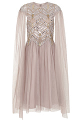 Clara Embellished Midi Dress