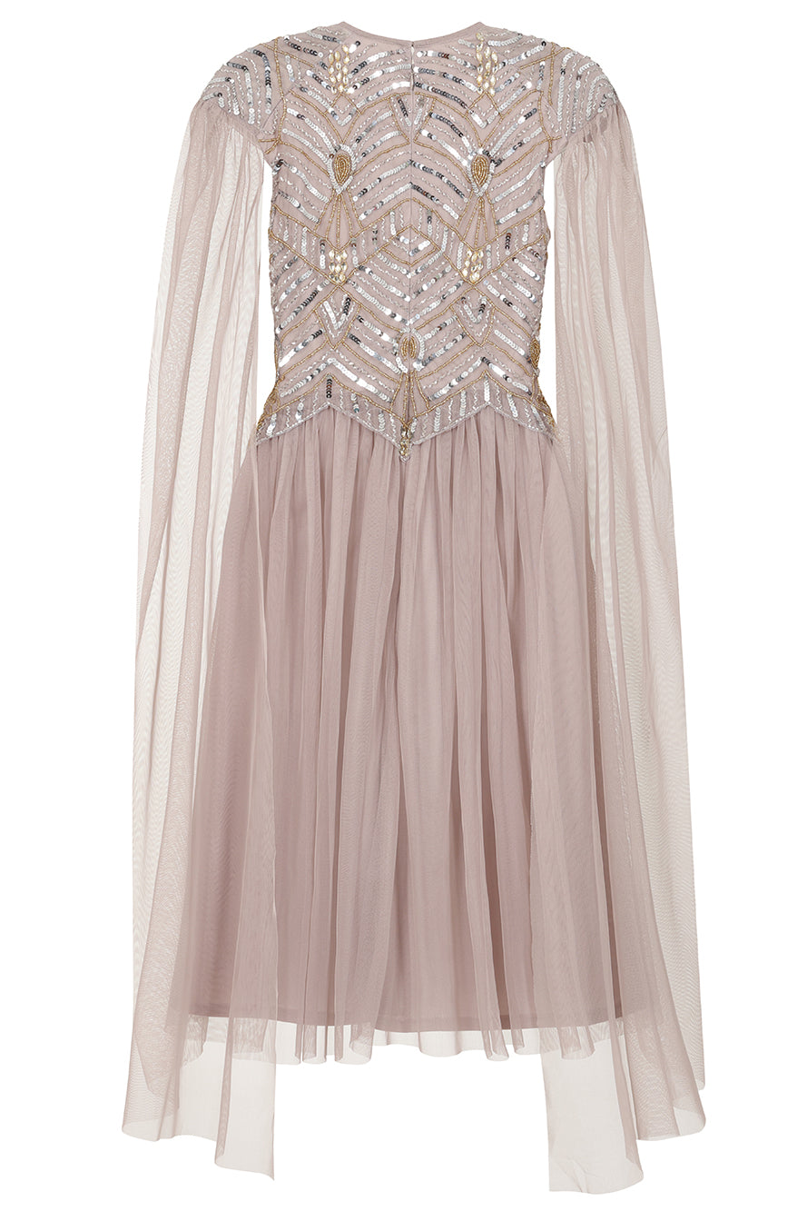 Clara Embellished Midi Dress