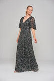 Dana Black Sequin Maxi Dress