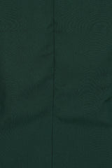 Eden green embellished cape sleeve maxi dress by Frock and Frill with delicate beadwork and a modest full-length silhouette