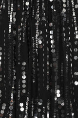 Eileen Black Sequin Maxi Dress