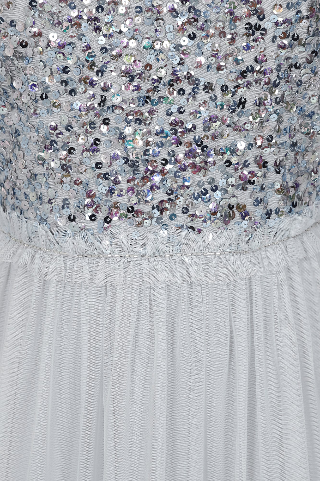 Eliza Ether Blue Sequin Midi Dress Frock and Frill Eliza Ether Blue Sequin Midi Dress Frock and Frill
