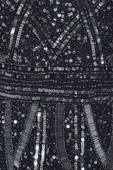 Emma Navy Embellished Cami Maxi Dress