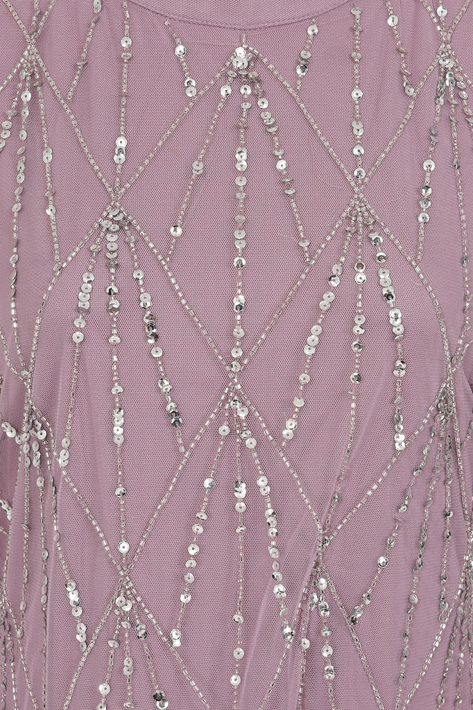 Erma Embellished Maxi Dress - Keepsake Lilac