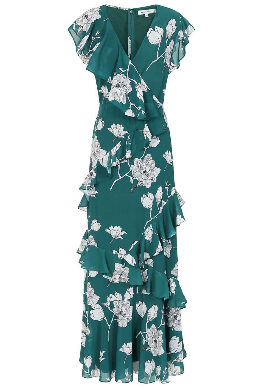 Floral Print Dresses Frock and Frill Floral Print Dresses Frock and Frill