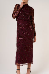 Ethel Sequin Midaxi Dress