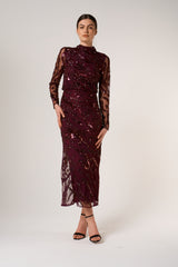 Ethel Sequin Midaxi Dress