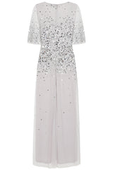 Gillian Grey Sequin Maxi Dress