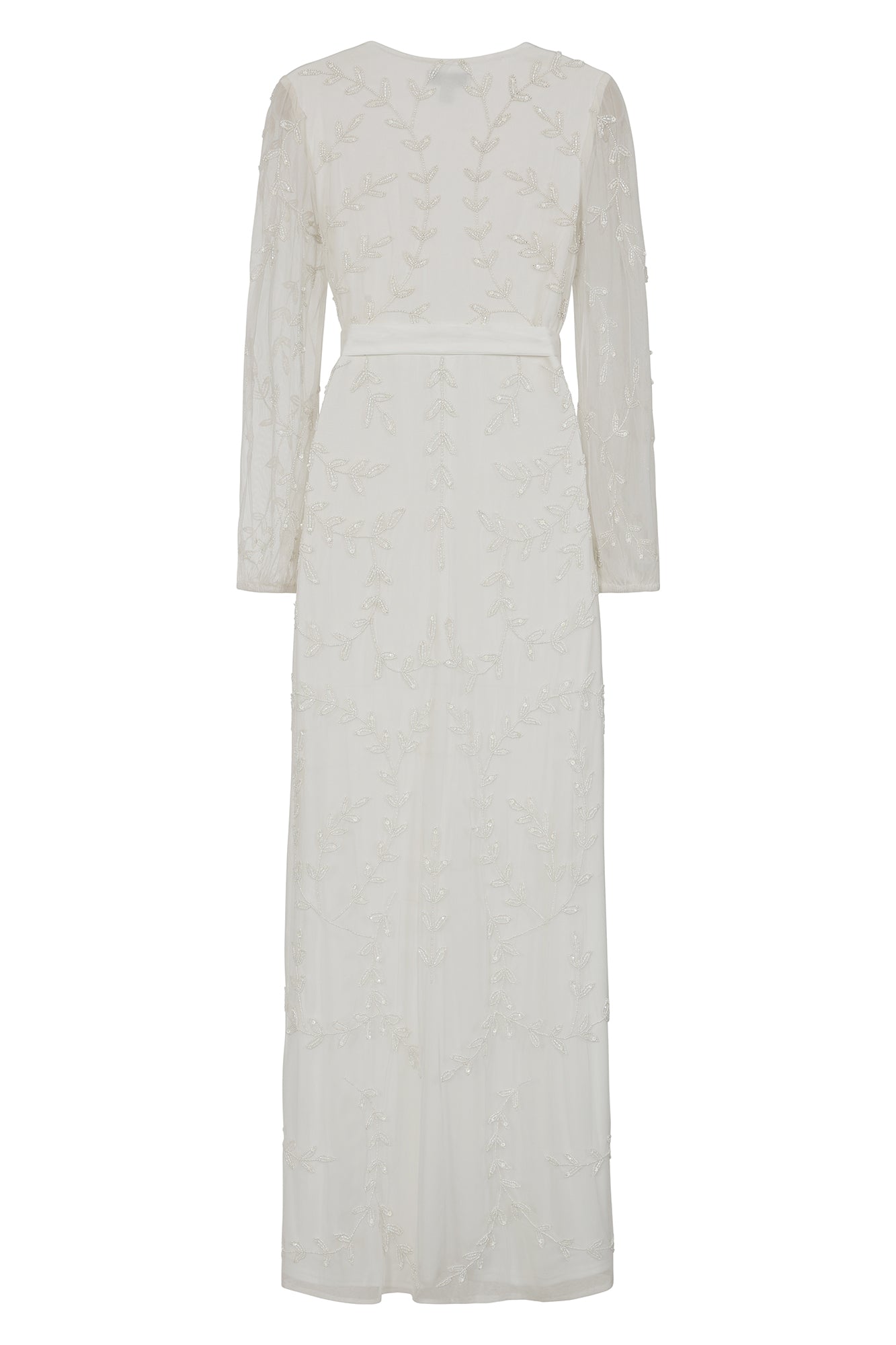 Grace White Embellished Maxi Dress Frock and Frill Grace White Embellished Maxi Dress Frock and Frill