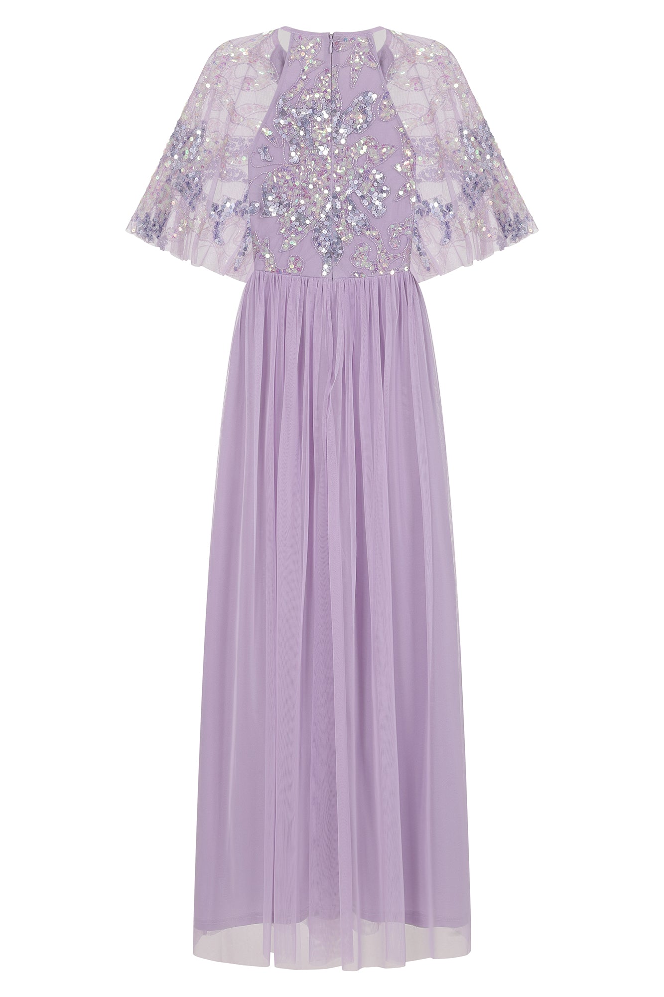 Ianthe Lilac Sequin Maxi Dress