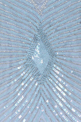Irene Embellished Maxi Dress - Celestial Blue