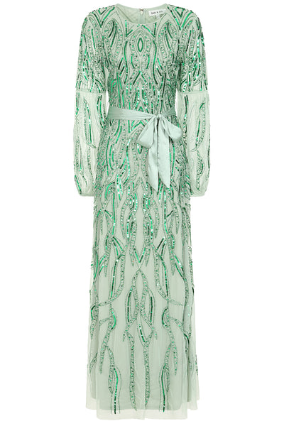 isabella dress green Rat and Boa Isabella Dress | Green Isabella Dress
