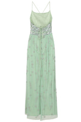 Jae Embellished Maxi Dress in Green