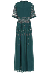 Jenelle Green Embellished Maxi Dress