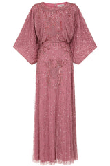 Judith rose embellished maxi dress