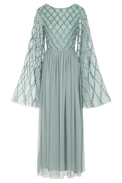 balenciaga v neck layered midi dress Pre Fall 2024 Sleeveless LowStock:43466361667635 main image 0