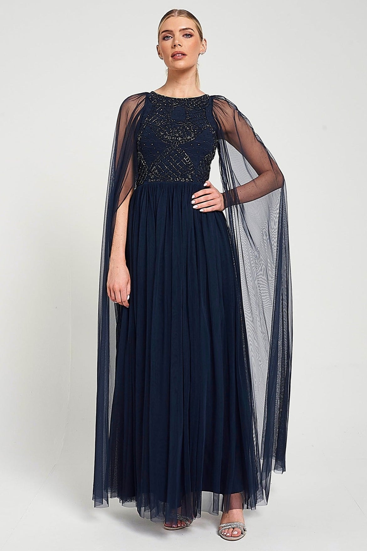 Navy Dresses  Frock and Frill