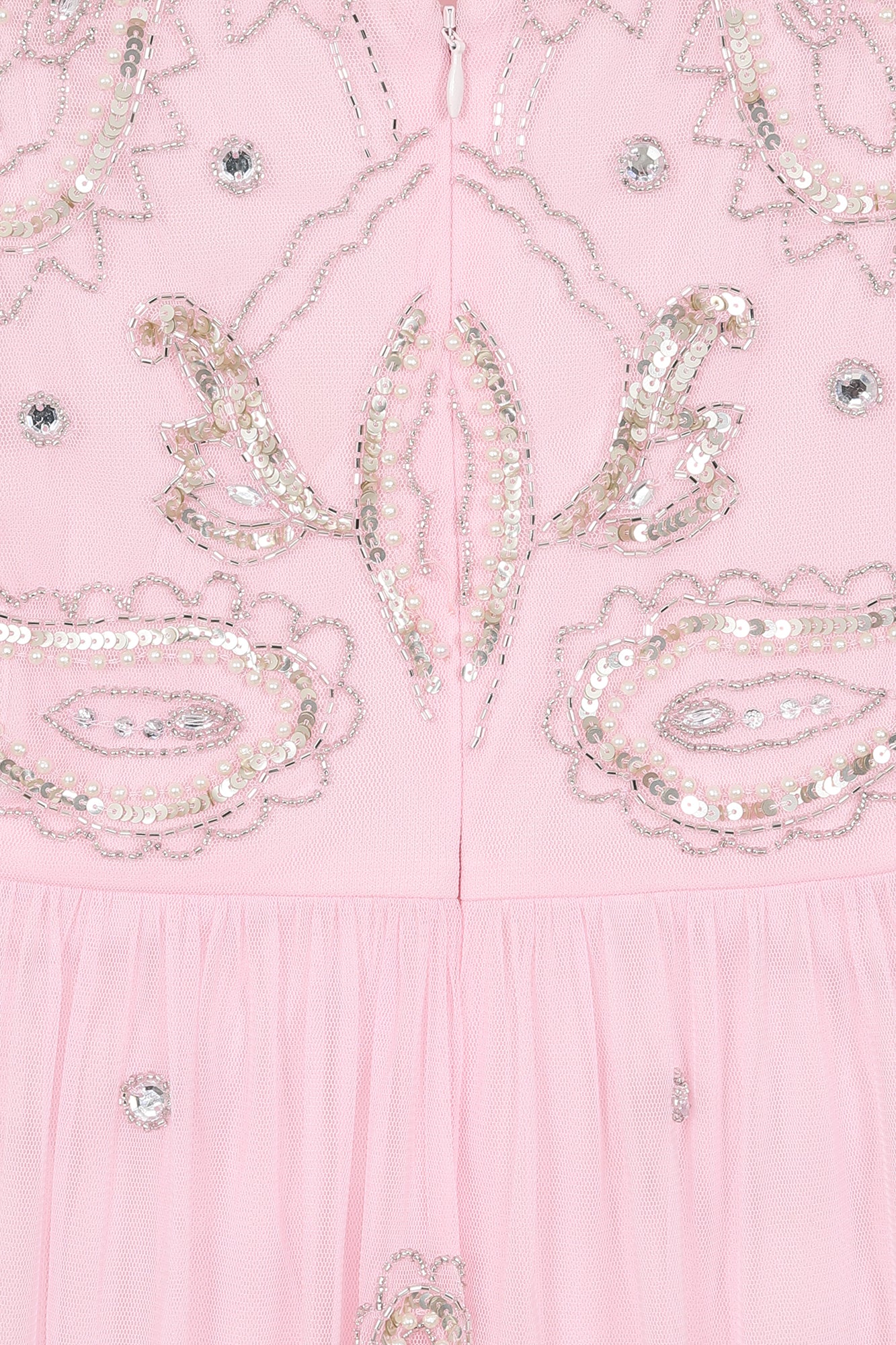 Louise Pink Embellished Maxi Dress