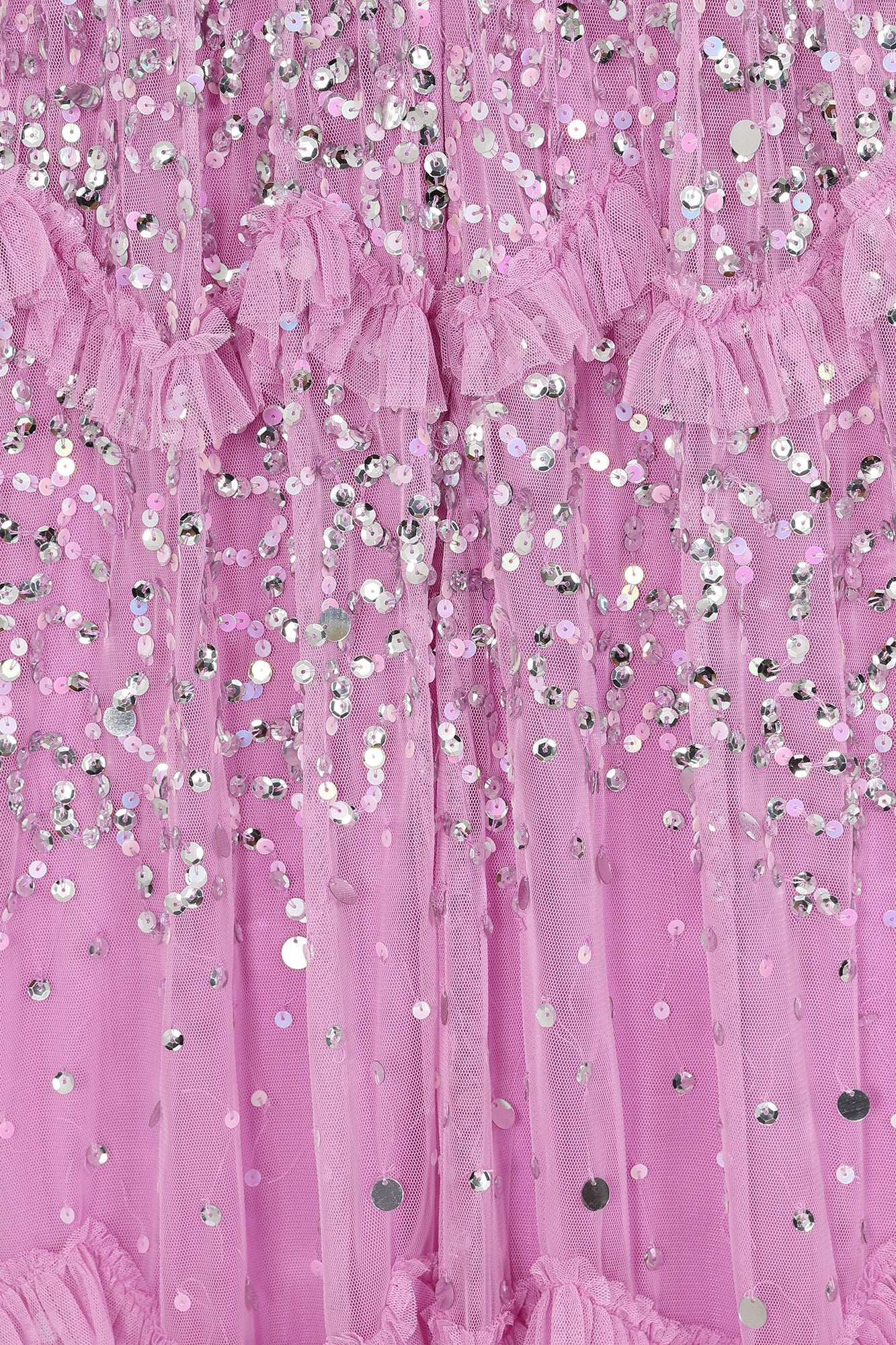 Lynne Pink Sequin Midi Dress Frock and Frill Lynne Pink Sequin Midi Dress Frock and Frill