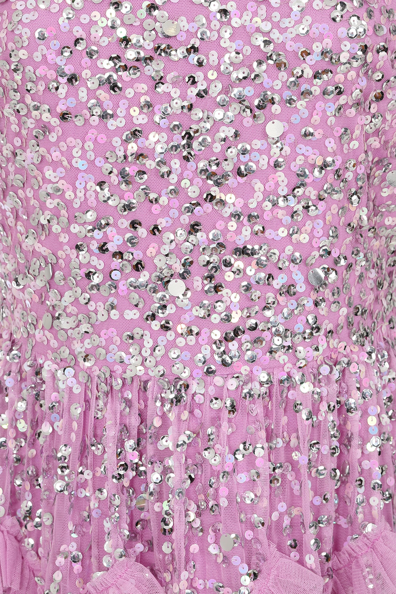 Lynne Pink Sequin Midi Dress Frock and Frill Lynne Pink Sequin Midi Dress Frock and Frill