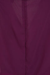 Michelle Purple Embellished Midi Dress