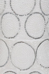 Norma White Embellished Maxi Dress 