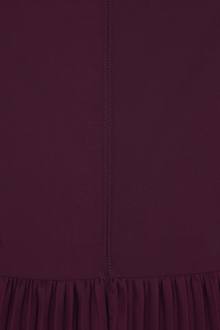 4610150 Purple Frilly Dress