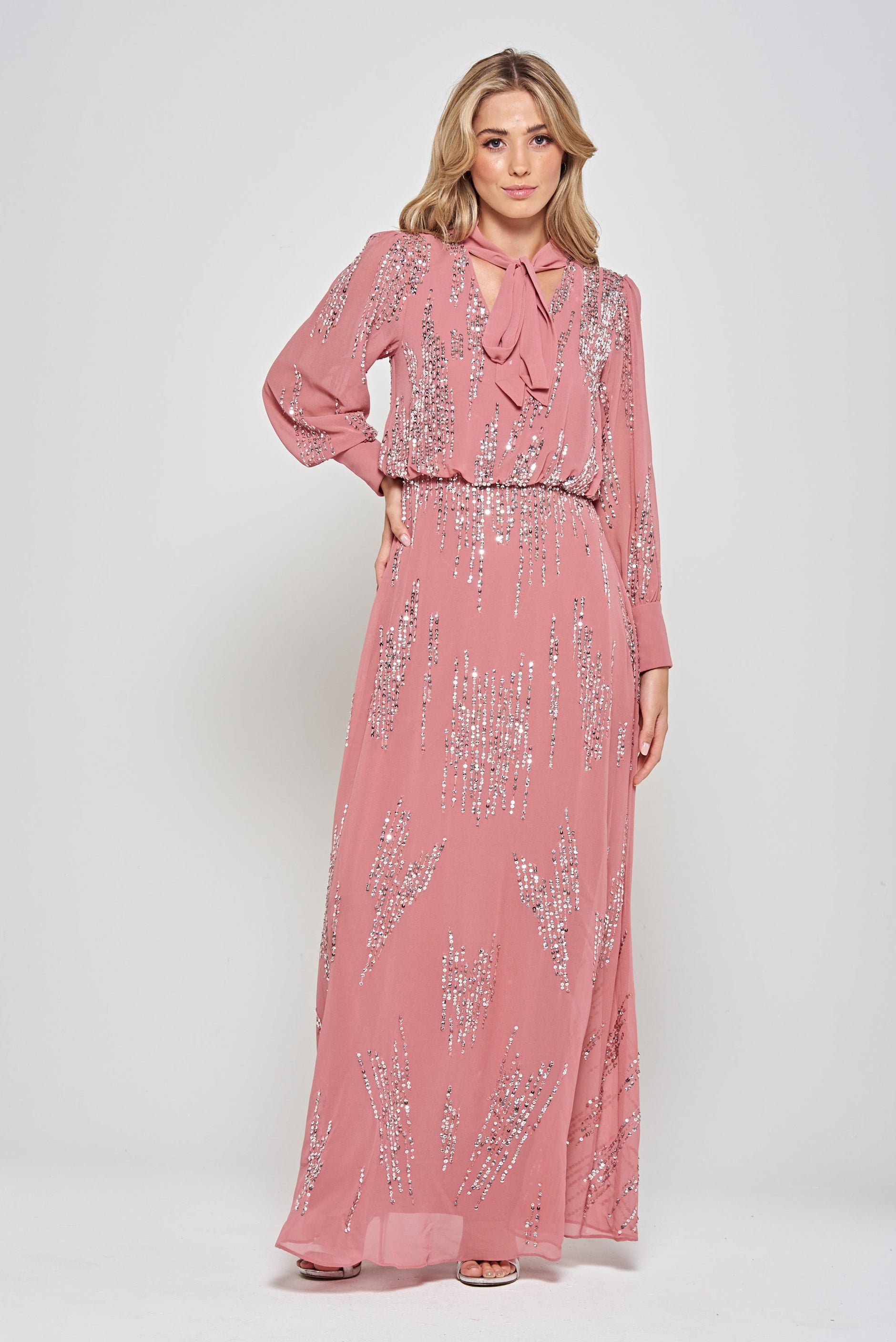 flowing white maxi dress Resort Wear
