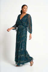 Sylvia Green Sequin Maxi Dress Frock and Frill Sylvia Green Sequin Maxi Dress Frock and Frill