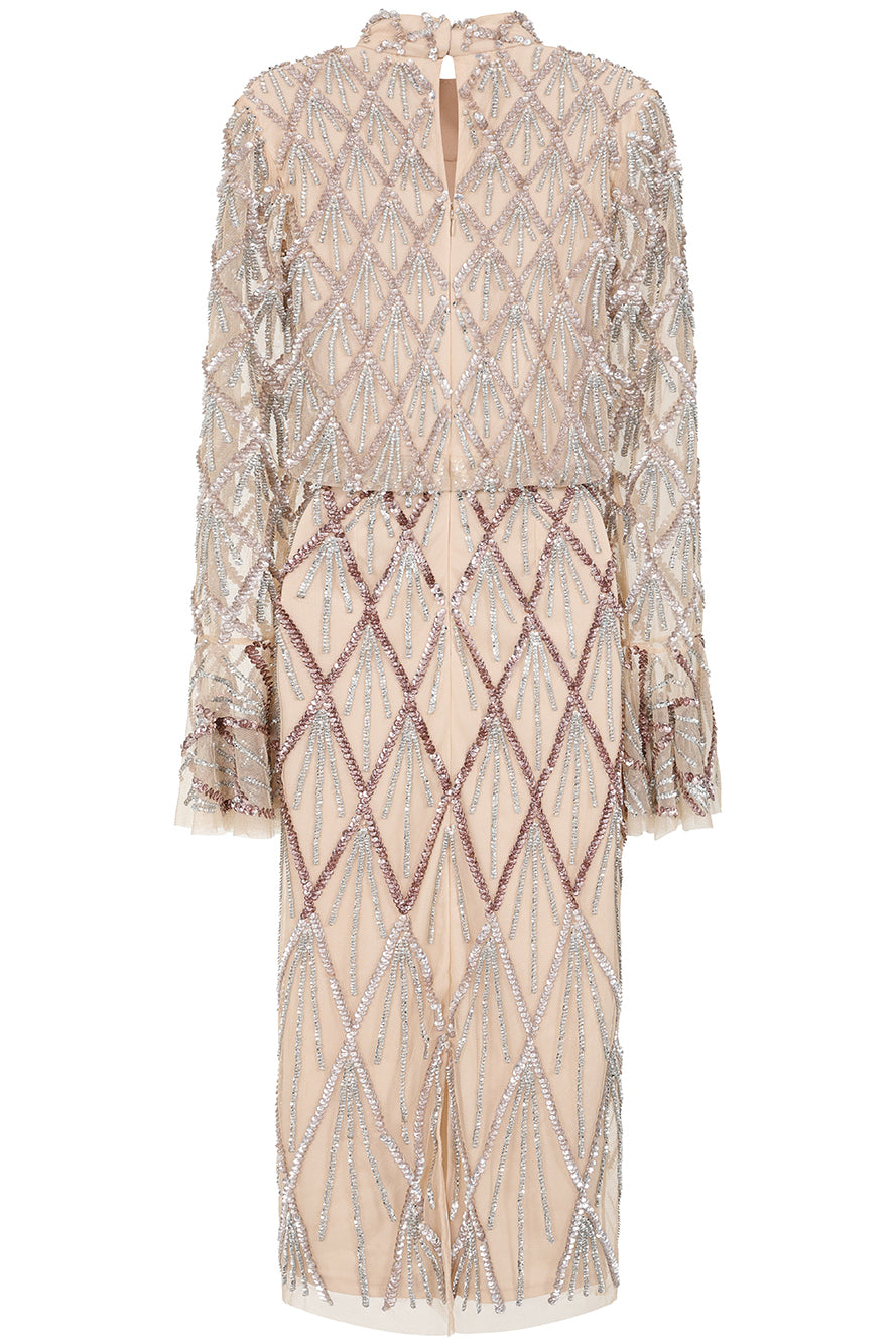 Tabitha Embellished Midi Dress
