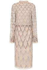 Tabitha Embellished Midi Dress