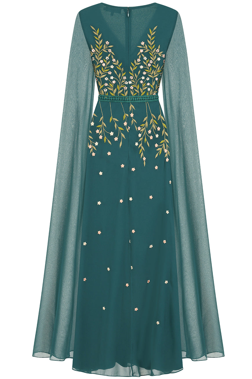 chinese dress ladies Garden Party Floral Maxi Dress – Yup Sup main image 1