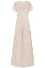 Thirza Sheer Bliss Embellished Maxi Dress