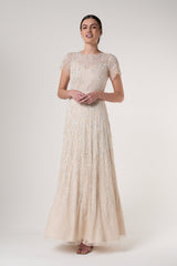 Thirza Sheer Bliss Embellished Maxi Dress