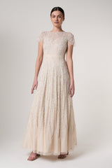 Thirza Sheer Bliss Embellished Maxi Dress
